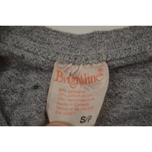 Super-Y 24 Hour Relay Race 1984 Small Grey Brightline Sleeveless T-Shirt Vtg - Picture 7 of 9